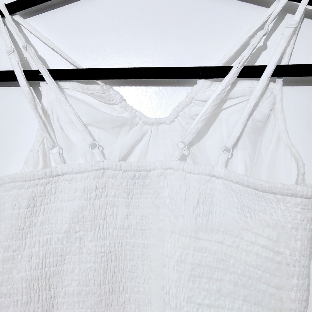American Eagle Outfitters White Spaghetti Strap Dress Size XS - Picture 5 of 9